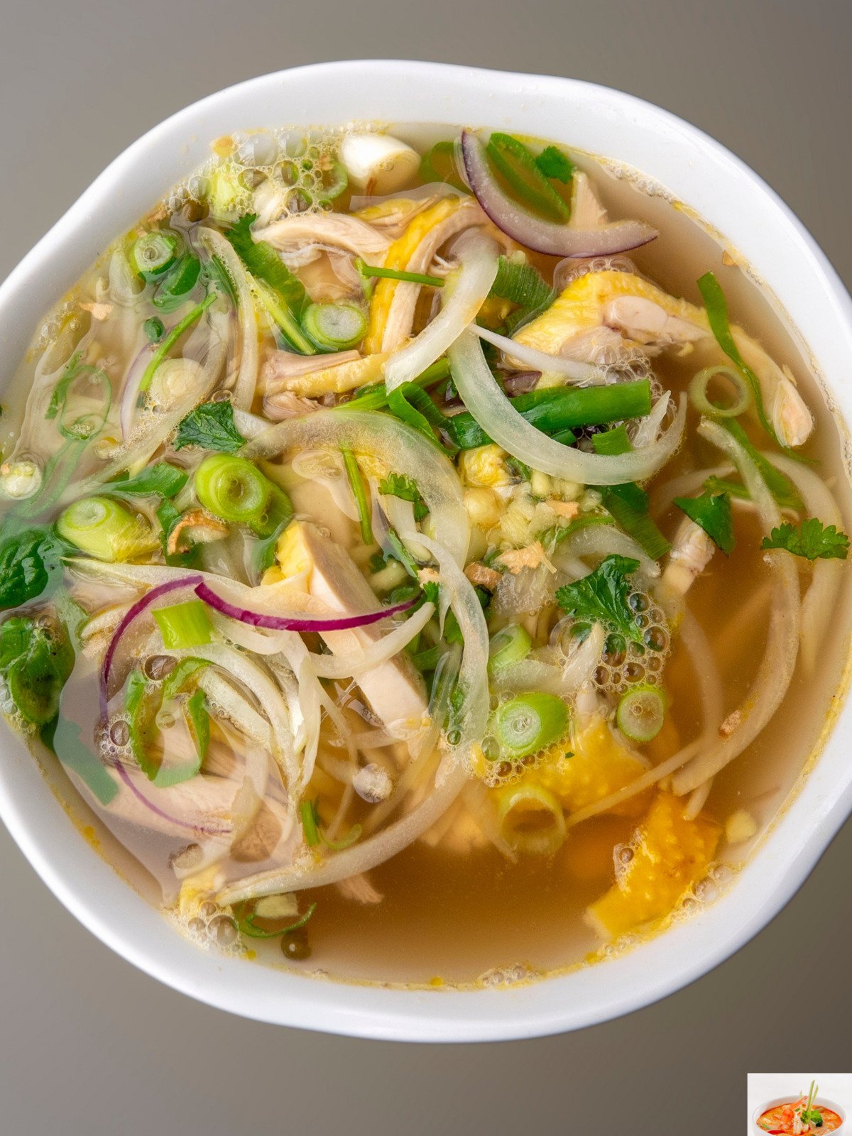 3) Rosól asjatycki z kurczakiem