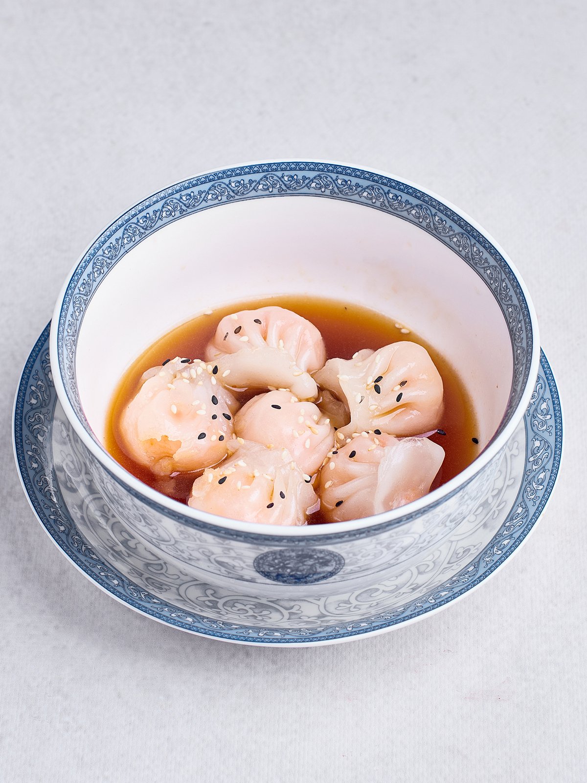 81) Pierogi ( ha cao ) krewetkami 6szt