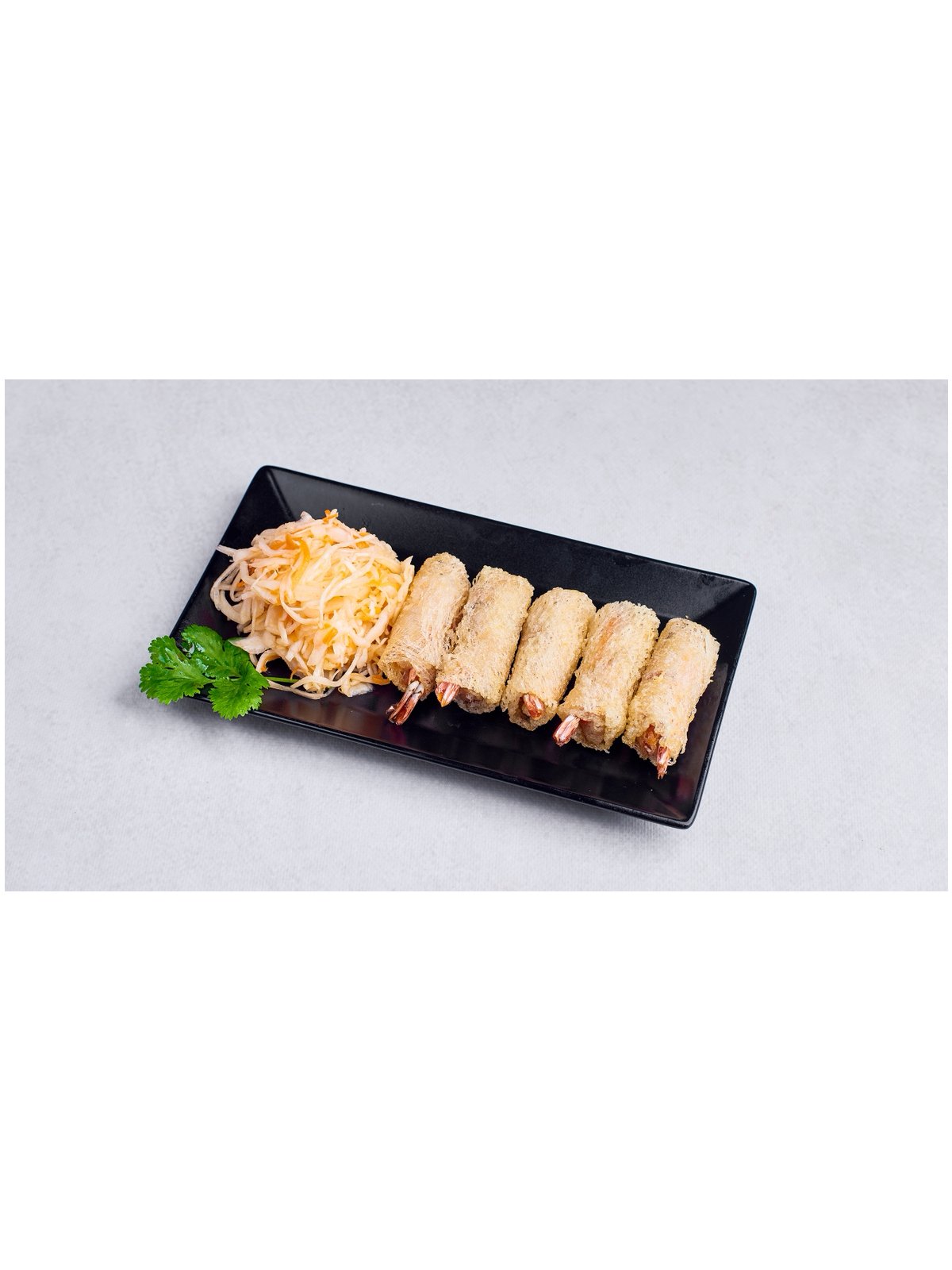 80) Sajgonki krewetki mini 5szt + surówka