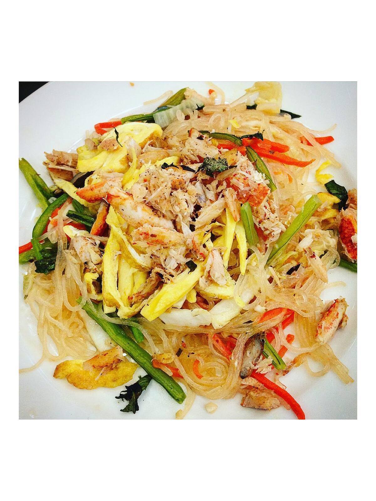 Makaron sojowy zamiast białego ryżu